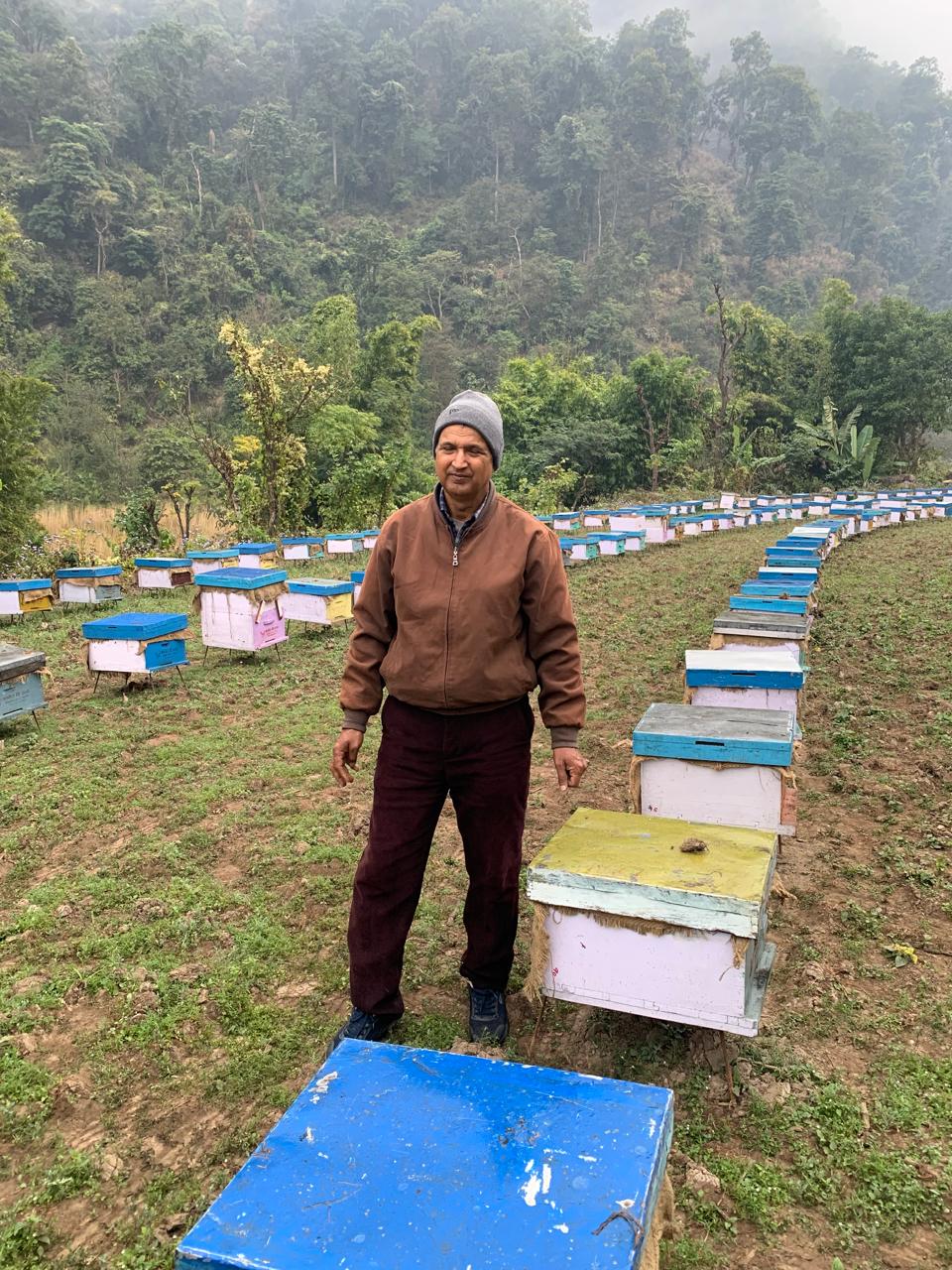 Sustainable apiculture training program Nepal